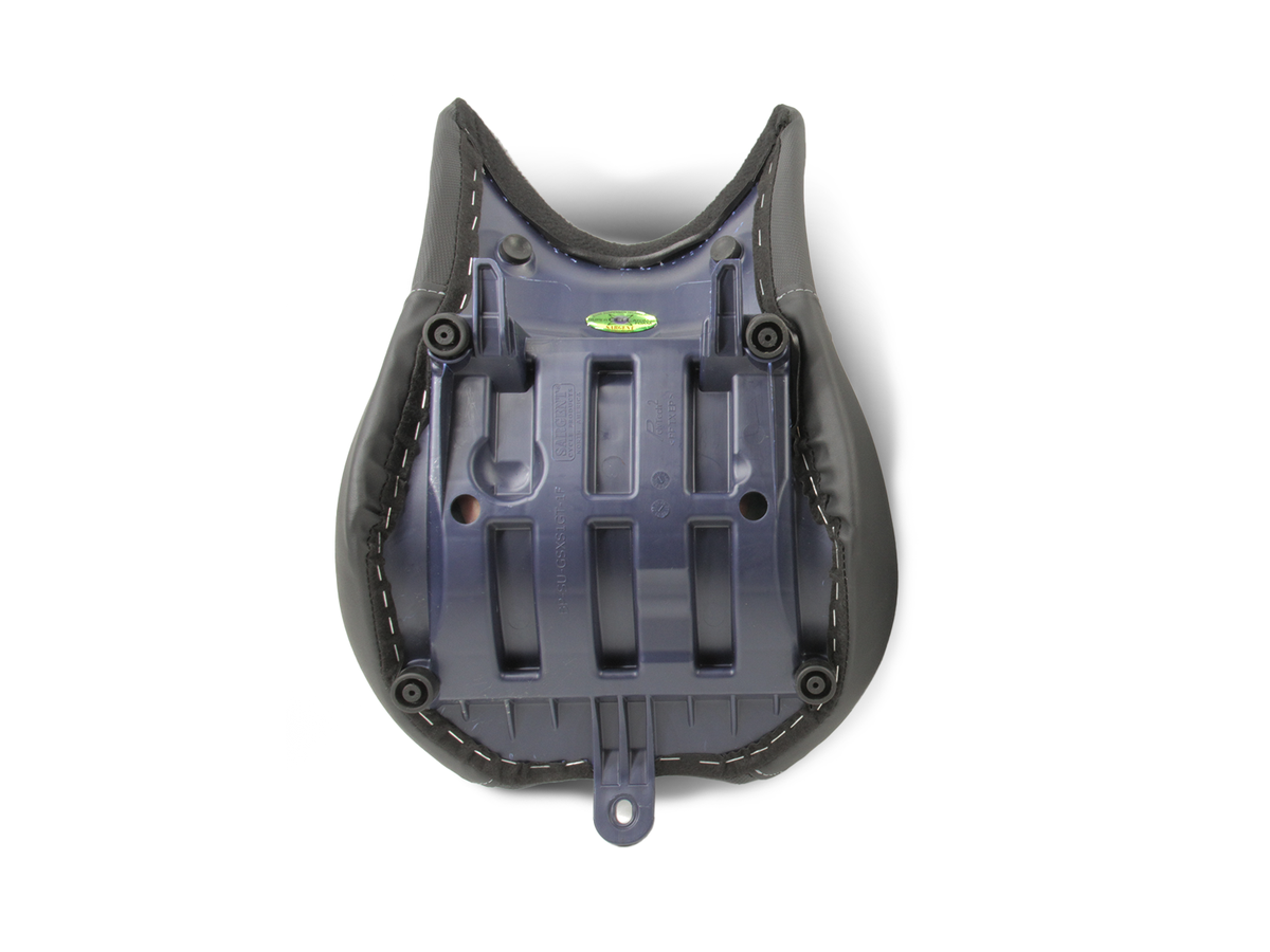Sargent's World Sport Motorcycle Seat for the Suzuki GSX-S 1000 under the front seat features.